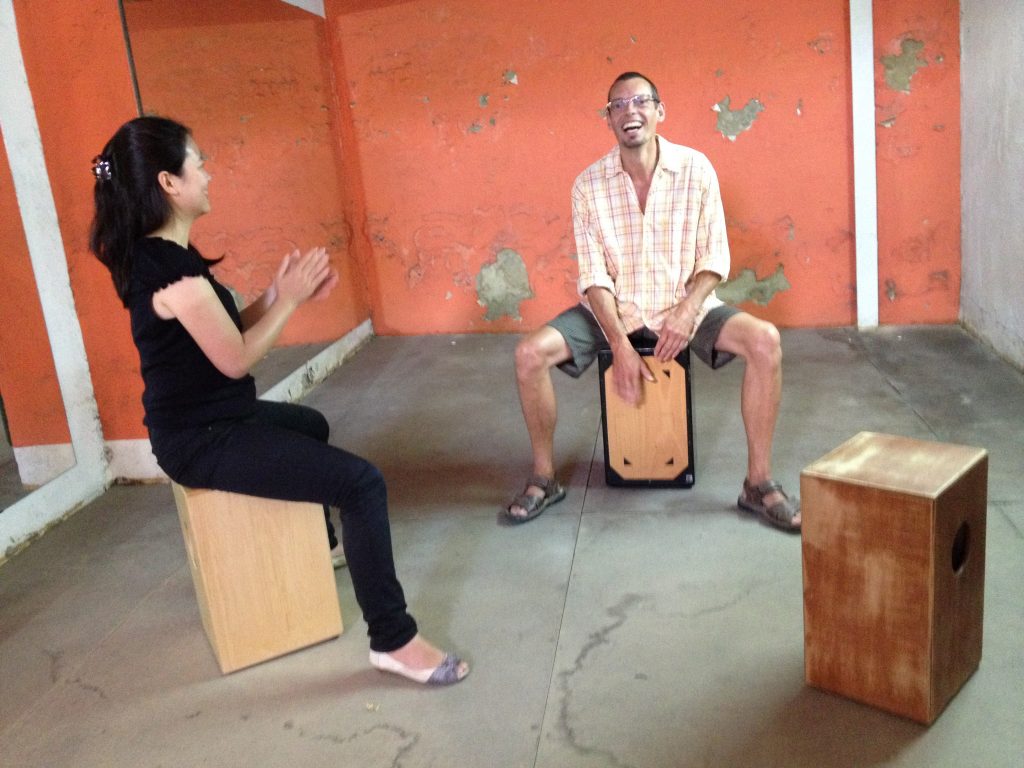 Flamenco Box Percussion Workshop Seville