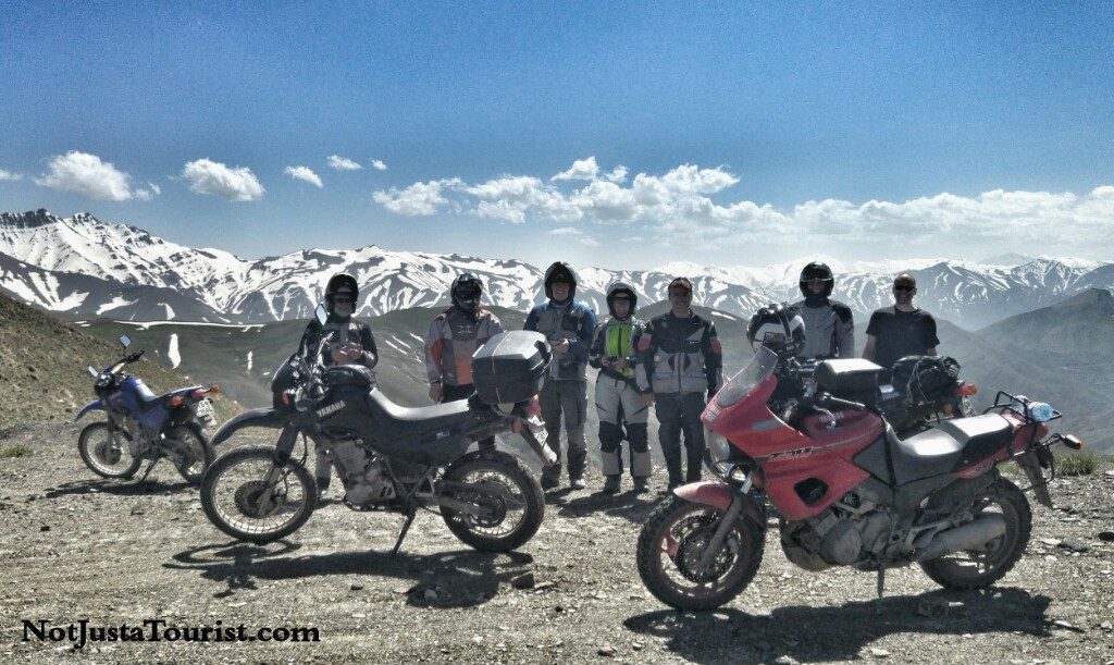 Off road motorcycle trip in Iran