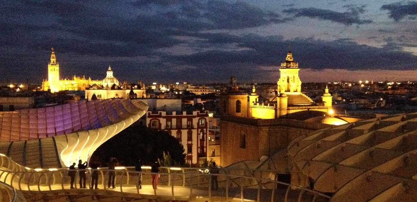Beautiful Seville by Night
