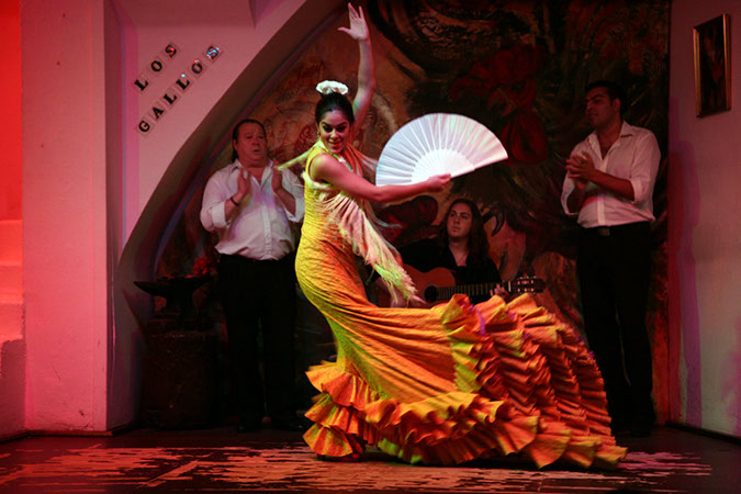 Authentic Spanish traditional Flamenco Dance