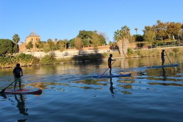 Stand up Paddle Surfing in Sevilla