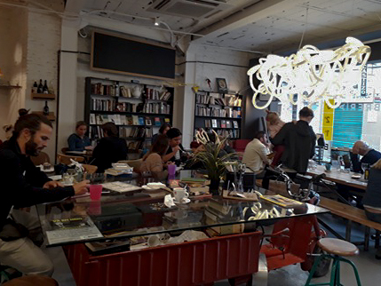 Local cafe in Seville