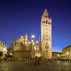 View of the most important sight in Seville: the majestic Cathedral