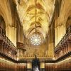 View from inside the majestic Cathedral of Seville