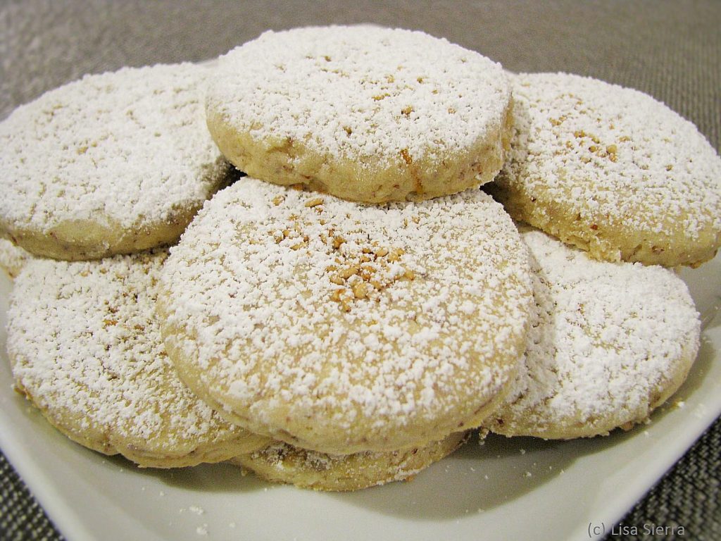 Polvorones are a traditional Spanish dessert