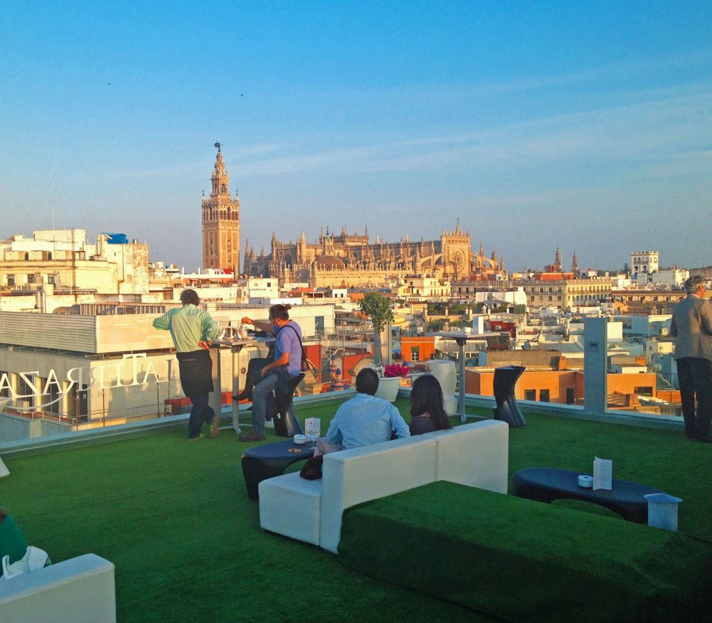 Rooftop bar crawl in Seville. Join us on a private walking tour of Seville.