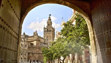 Come on a guided sightseeing trip in Seville and see the Cathedral and Juderia