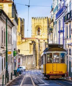 The easiest way of travelling from Spain to Portugal