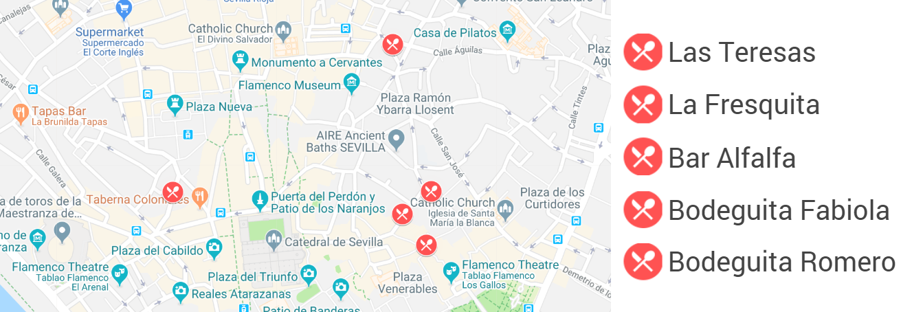 top tapas bars in seville