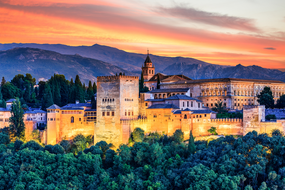 most romantic places in Seville/Andalusia/Spain, romantic granada spain