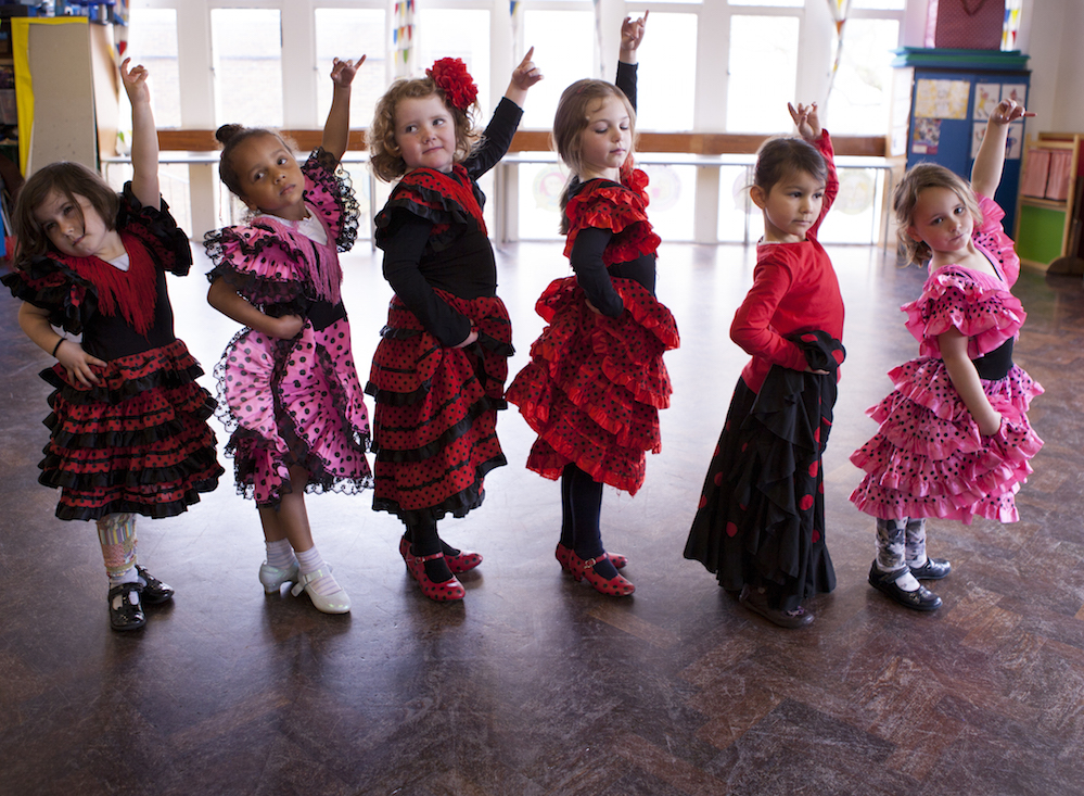 kids flamenco shoes