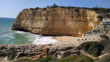 Visit a beach in the Algarve from Seville