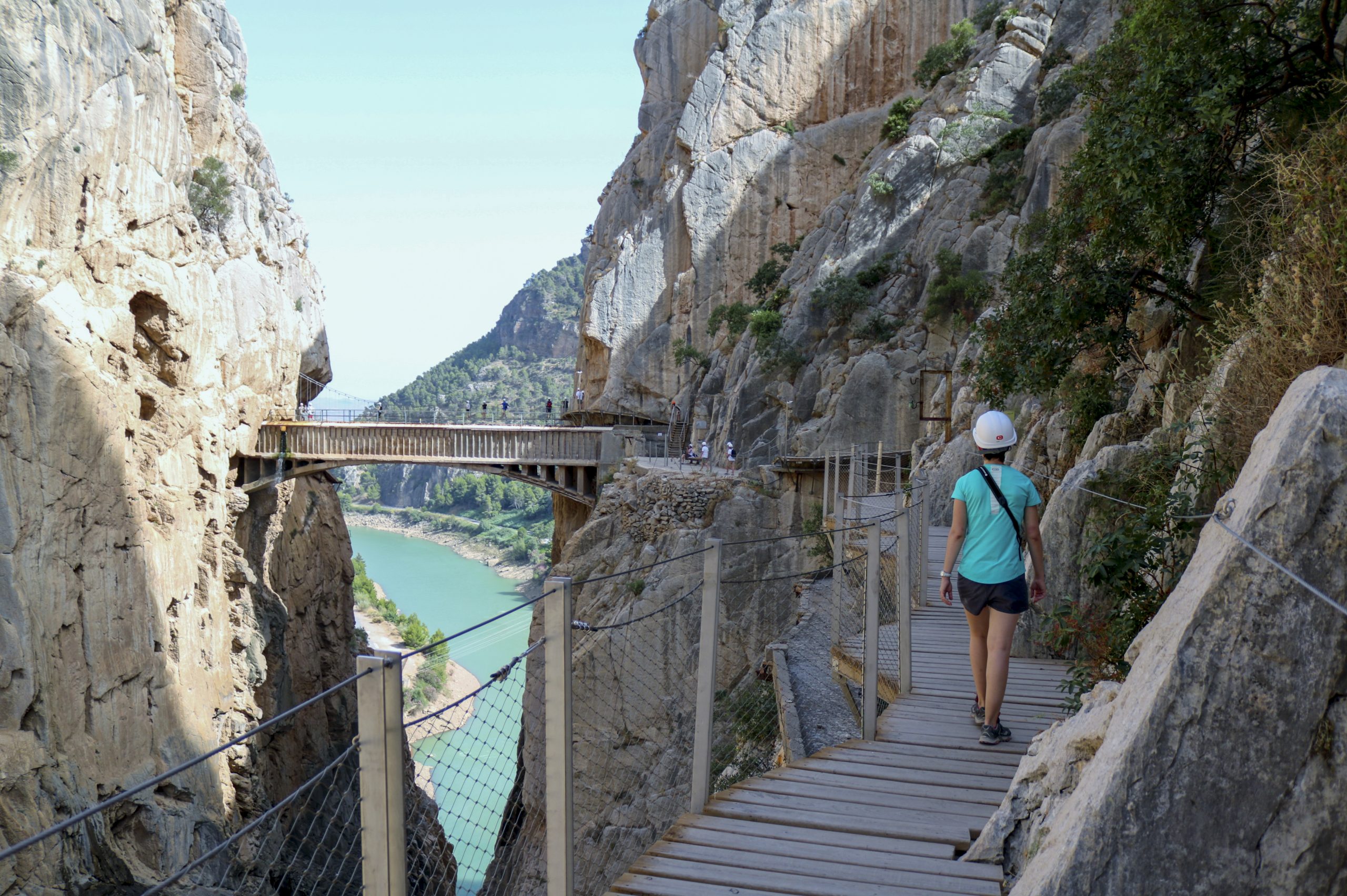 Caminito del Rey with children for the day
