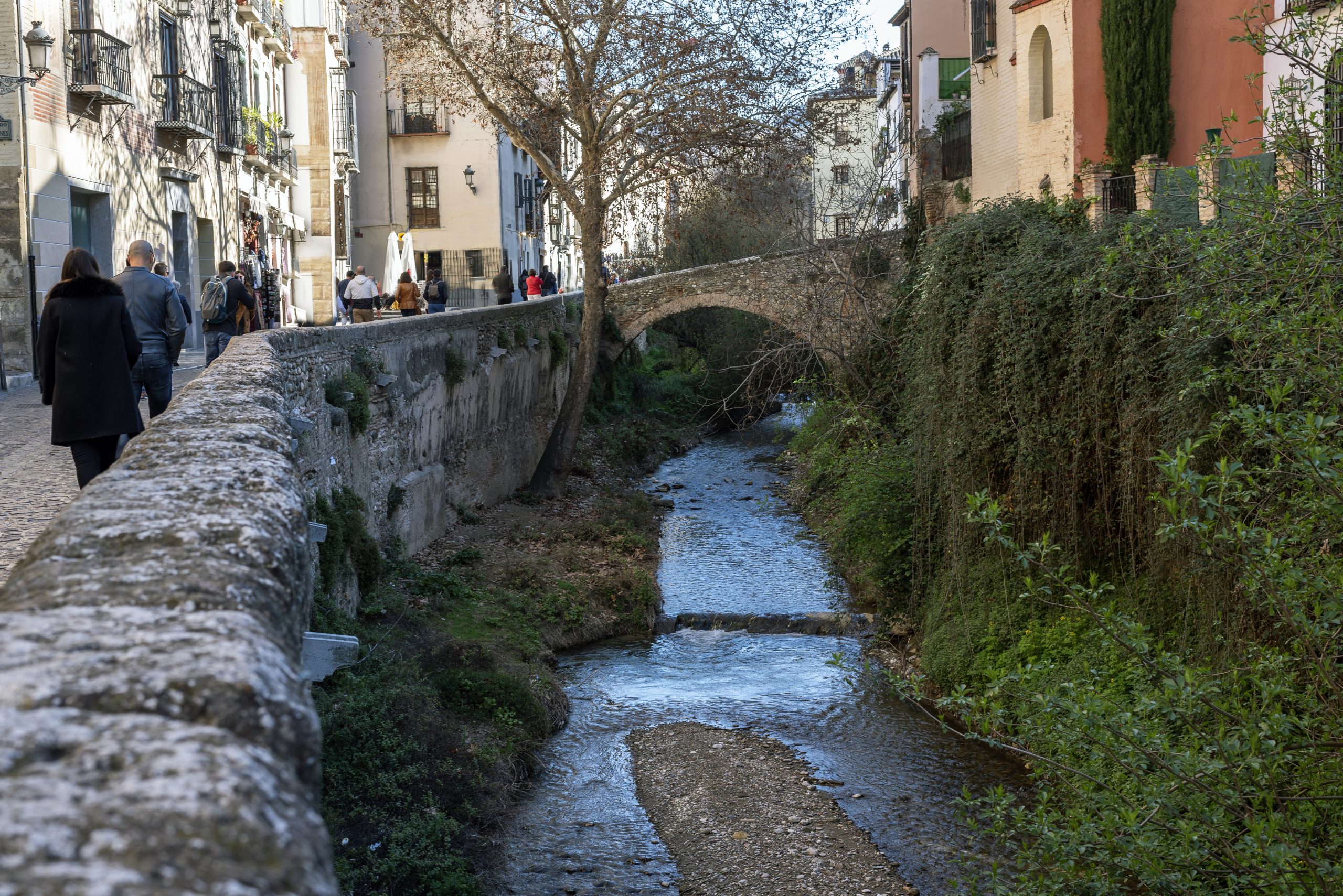 Relax by the river on a hike out of Granada