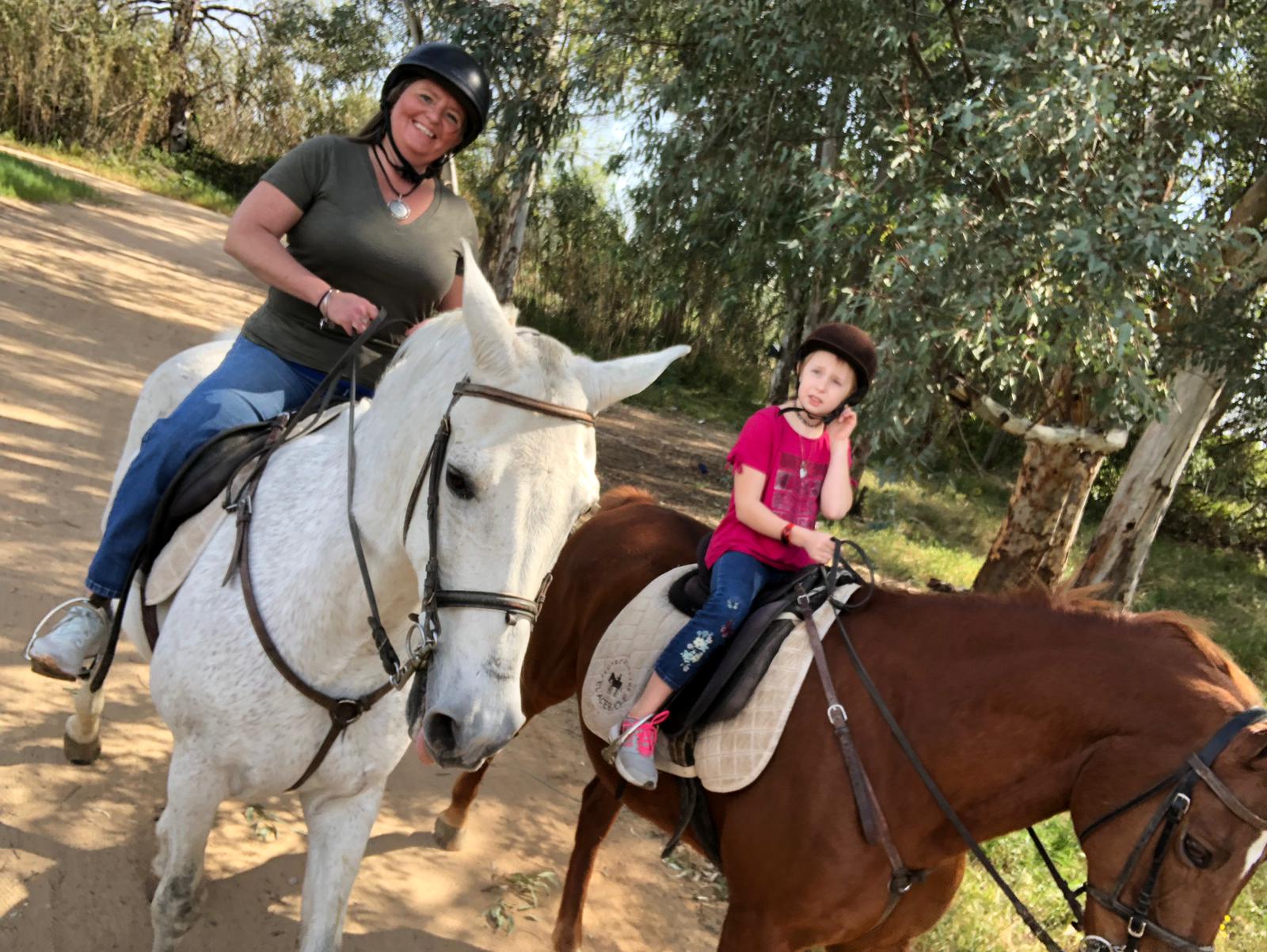 Kid friendly activity- Horse riding in Granada