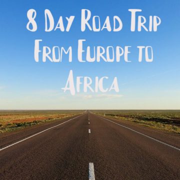 Road trip from Portugal to Morocco