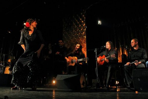 Traditional flamenco music in Seville