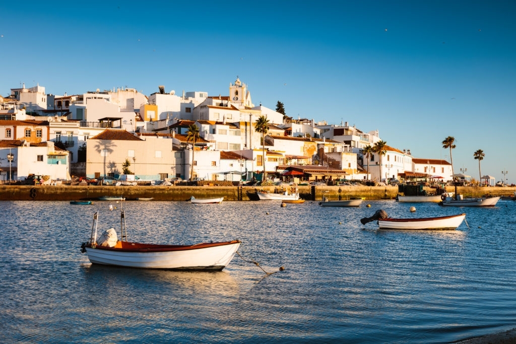 Sunset at Faro, Algarve