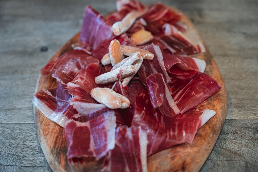 Iberian ham tasting Granada, Spain