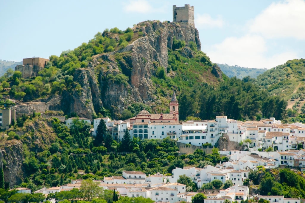 Zahara de la Sierra and its Castle, Andalusia
