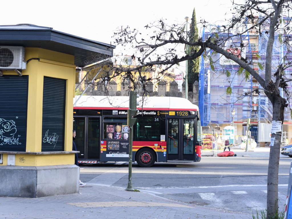 Red Bus Line in the Macarena