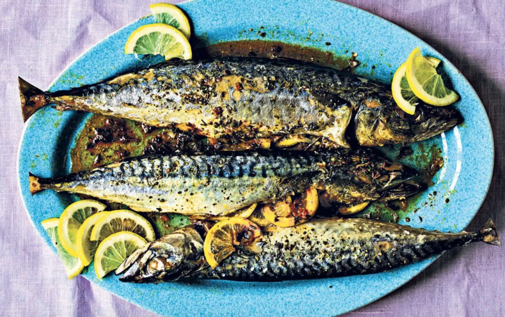 Spanish Baked Whole Mackerel. Photo Credit :The Telegraph