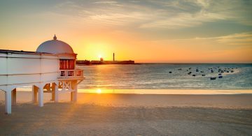 The most known beaches in Cadiz